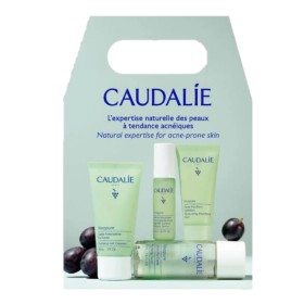 Caudalie Promo Vinopure Blemish Control Salicylic Serum Ορός κατά των Ατελειών 10ml & Moisturizing Mattifying Fluid 15ml & Purifying Toner 50ml & Purifying Gel Cleanser 30ml