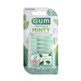 Gum 670 Soft Picks Comfort Flex Cool Mint Medium Μεσοδόντια Βουρτσάκια 40 Τεμάχια Gum 670 Soft Picks Comfort Flex Cool Mint Medium Μεσοδόντια Βουρτσάκια 40 Τεμάχια