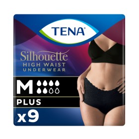 Tena Silhouette Plus Black Εσώρουχο Ακράτειας σε Μαύρο Χρώμα Medium 9 Τεμάχια Tena Silhouette Plus Black Εσώρουχο Ακράτειας σε Μαύρο Χρώμα Medium 9 Τεμάχια