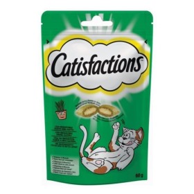 CATISFACTIONS Λιχουδιές για Γάτες με Μοσχάρι & Catnip 60g