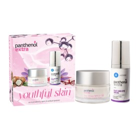 PANTHENOL EXTRA Promo Youthful Skin Day Cream Ενυδατική Κρέμα Ημέρας SPF15 50ml & Face & Eye Serum Αντιρυτιδικός Ορός 30ml
