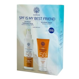 Garden Promo SPF is my Best Friend Sunscreen Αντηλιακό Γαλάκτωμα Προσώπου & Σώματος σε Spray Spf50 150ml & Sunscreen Face Cream Spf50+ 50ml