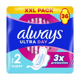 Always Ultra Σερβιέτες Long Plus Μέγεθος 2 36 Τεμάχια Always Ultra Σερβιέτες Long Plus Μέγεθος 2 36 Τεμάχια