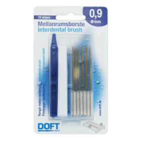 DOFT Interdentals Interdental Brushes 0.9mm 12 Pieces