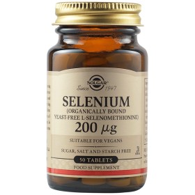 Solgar Selenium 200μg 50 Ταμπλέτες Solgar Selenium 200μg 50 Ταμπλέτες