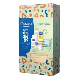 Mustela Promo Baby On The Go Essentials Cleansing Wipes 60 Τεμάχια & Κρέμα Αλλαγής Πάνας 50ml & Αντιηλιακό Προσώπου & Σώματος Spf50+ 40ml & Καθαριστικό Γαλάκτωμα 50ml & Δώρο Car Sticker & Τσαντάκι Μέσης & Ώμου Mustela Promo Baby On The Go Essentials Cleansing Wipes 60 Τεμάχια & Κρέμα Αλλαγής Πάνας 50ml & Αντιηλιακό Προσώπου & Σώματος Spf50+ 40ml & Καθαριστικό Γαλάκτωμα 50ml & Δώρο Car Sticker & Τσαντάκι Μέσης & Ώμου