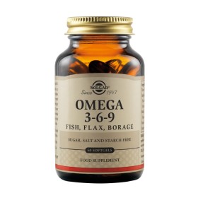 Solgar Omega 3-6-9 Fish & Flax & Borage 60 Μαλακές Κάψουλες