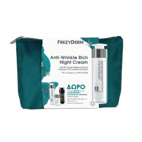 Frezyderm Promo Anti-Wrinkle Rich Night Αντιγηραντική Κρέμα Νύχτας 50ml & Anti-Wrinkle Rich Day Αντιγηραντική Κρέμα Ημέρας 15ml & Anti-Wrinkle Effect Eye Cream 5ml & Velvet Colors Make Up Medium Φακελάκι 2ml Frezyderm Promo Anti-Wrinkle Rich Night Αντιγηραντική Κρέμα Νύχτας 50ml & Anti-Wrinkle Rich Day Αντιγηραντική Κρέμα Ημέρας 15ml & Anti-Wrinkle Effect Eye Cream 5ml & Velvet Colors Make Up Medium Φακελάκι 2ml