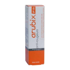 Arubix Cream Spf50+ Tinted Καταπραϋντική Αντηλιακή Κρέμα κατά της Ερυθρότητας για Ξηρές Επιδερμίδες με Χρώμα 40ml