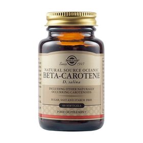 Solgar Beta-Carotene για Ενίσχυση Ανοσοποιητικού & Υγεία Δέρματος & Ματιών 60 Μαλακές Κάψουλες