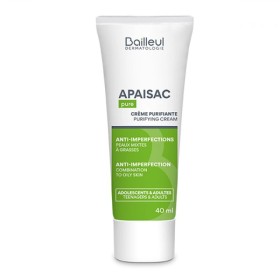 Bailleul Apaisac Pure Purifying Cream Κρέμα Προσώπου κατά των Ατελειών σε Λιπαρές & Ευαίσθητες Επιδερμίδες 40ml