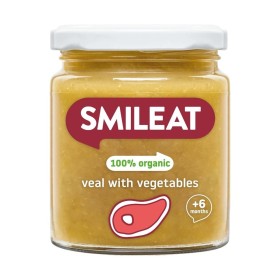 Smileat Organic Βρεφικό Γεύμα με Μοσχαράκι & Λαχανικά από 6m+ 230g Smileat Organic Βρεφικό Γεύμα με Μοσχαράκι & Λαχανικά από 6m+ 230g