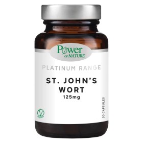 Power Health Platinum Range St. Johns Wort 125mg για Ψυχική Ηρεμία & Αντιμετώπιση της Κατάθλιψης 30 Κάψουλες