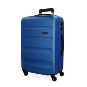 Roll Road Flex Βαλίτσα Μεσαίου Μεγέθους Χρώμα Μπλε 46x65x25cm Roll Road Flex Βαλίτσα Μεσαίου Μεγέθους Χρώμα Μπλε 46x65x25cm