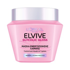 Loreal Elvive Glycolic Gloss Mask Μάσκα Ενεργοποίησης Λάμψης 300ml Loreal Elvive Glycolic Gloss Mask Μάσκα Ενεργοποίησης Λάμψης 300ml