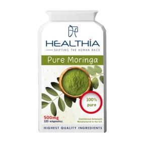 Healthia Pure Moringa 500mg για Ενέργεια & Τόνωση 120 Κάψουλες Healthia Pure Moringa 500mg για Ενέργεια & Τόνωση 120 Κάψουλες