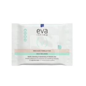 Intermed Eva Intima Fresh & Clean Maxi Size Μαντηλάκια Καθαρισμού Ευαίσθητης Περιοχής 10 Τεμάχια Intermed Eva Intima Fresh & Clean Maxi Size Μαντηλάκια Καθαρισμού Ευαίσθητης Περιοχής 10 Τεμάχια