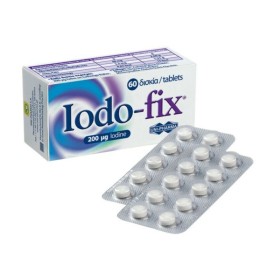 Uni-Pharma Iodo-Fix 200mg για τον Θυρεοειδή Αδένα & το Ανοσοποιητικό Σύστημα 60 Κάψουλες