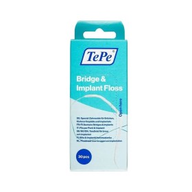 Tepe Bridge & Implant Floss Οδοντικό Νήμα για τον Καθαρισμό Οδοντικής Γέφυρας & Εμφυτευμάτων 30 Τεμάχια