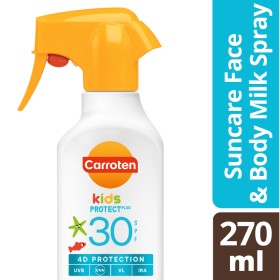 Carroten Kids Suncare Αντηλιακό Γαλάκτωμα Προσώπου & Σώματος Spf30 270ml