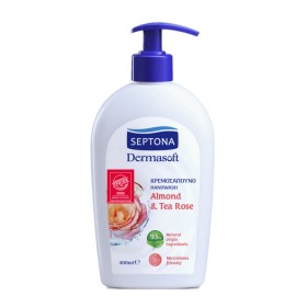 Septona Dermasoft Almond & Tea Rose Κρεμοσάπουνο 400ml Septona Dermasoft Almond & Tea Rose Κρεμοσάπουνο 400ml