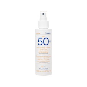 Korres Yoghurt Sunscreen Spray Emulsion Body & Face Protect & Hydrate Spf50+ Ενυδατικό Αντηλιακό Γαλάκτωμα Σπρέι Σώματος & Προσώπου 150ml Korres Yoghurt Sunscreen Spray Emulsion Body & Face Protect & Hydrate Spf50+ Ενυδατικό Αντηλιακό Γαλάκτωμα Σπρέι Σώματος & Προσώπου 150ml