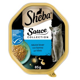 SHEBA Sauce Collection Υγρή Τροφή σε Σάλτσα για Γάτες με Τόνο 85g