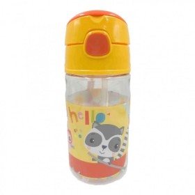 Fisher Price Παιδικό Παγούρι Πλαστικό με Καλαμάκι Tritan Hello 350ml
