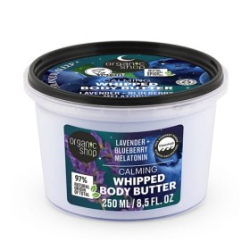 Organic Shop Dreamy Night Moonlight Calming Whipped Body Butter Ενυδατικό Βούτυρο Σώματος 250ml