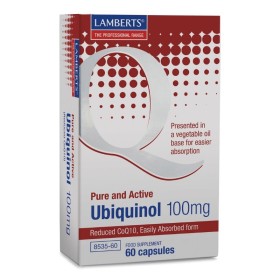 LAMBERTS Ubiquinol 100mg Supplement with Coenzyme Q10 60 Capsules
