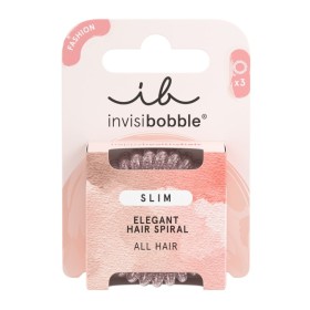INVISIBOBBLE Pink Monocle Slim Hair Spiral Λαστιχάκια Μαλλιών για Απόλυτο Κράτημα 3 Τεμάχια