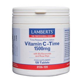Lamberts Vitamin C 1500mg Συμπλήρωμα με Βιταμίνη C για το Ανοσοποιητικό Σύστημα 120 Ταμπλέτες Lamberts Vitamin C 1500mg Συμπλήρωμα με Βιταμίνη C για το Ανοσοποιητικό Σύστημα 120 Ταμπλέτες