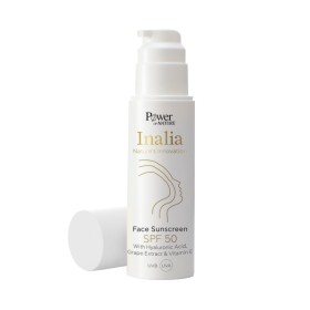 POWER OF NATURE Inalia Face Sunscreen SPF50 Hyaluronic Acid Αντηλιακή Κρέμα Προσώπου με Υαλουρονικό Οξύ 50ml