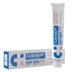 CURASEPT ADS & DNA 712 Οδοντόκρεμα 0.12% Χλωρεξιδίνη Κατά του Σχηματισμού Πλάκας 75ml
