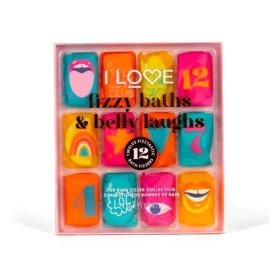 I LOVE Promo Fizzy Baths & Belly Laughs Άλατα Μπάνιου 12 Τεμάχια
