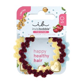 Invisibobble Twistar Λαστιχάκια Μαλλιών Wildflower Cherry Twist 3 Τεμάχια