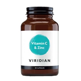 Viridian Vitamin C & Zinc για Ενίσχυση του Ανοσοποιητικού 30 Κάψουλες Viridian Vitamin C & Zinc για Ενίσχυση του Ανοσοποιητικού 30 Κάψουλες