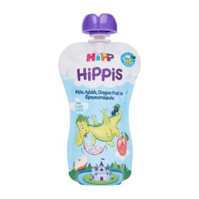 HIPP Hippis Φρουτοπολτός Μήλο, Αχλάδι, Dragon Fruit και Φραγκοστάφυλο 100g