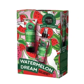 Organic Shop Promo Watermelon Dream Body Desserts Daily Hydration Κρέμα Σώματος Watermelon Sorbet 150ml & Body Desserts Refreshing Body Mist Watermelon Lemonade 200ml