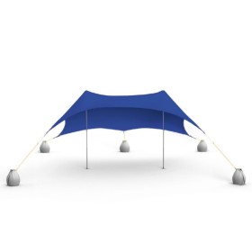 Terramare Salty Tribe Ελαστική Τέντα Παραλίας Aeolians 2.5x3m Royal Blue
