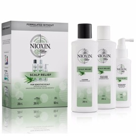 NIOXIN Promo 3D Scalp Relief System for Sensitive Scalp Cleanser Σαμπουάν 200ml & Conditiontrer 200ml & Soothing Serum 100ml