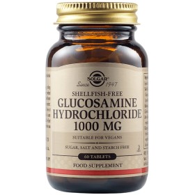 SOLGAR Glucosamine Hydrochloride 1000mg 60 Ταμπλέτες