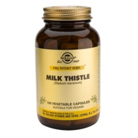 SOLGAR Milk Thistle 100 Herbal Capsules