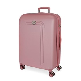 Movom Riga Blue Βαλίτσα Μεσαίου Μεγέθους Χρώμα Ροζ 49x70x27 Movom Riga Blue Βαλίτσα Μεσαίου Μεγέθους Χρώμα Ροζ 49x70x27