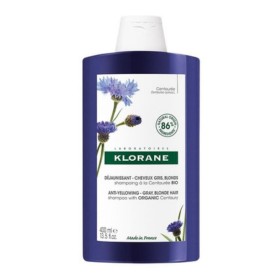 KLORANE Centauree Shampoo Σαμπουάν Για Ασημένιες Ανταύγειες Με Κυανή Κενταύρια 400ml