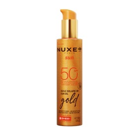 Nuxe Sun Oil Gold Spf50 Ιριδίζον Αντηλιακό Λάδι για Πρόσωπο & Σώμα 150ml Nuxe Sun Oil Gold Spf50 Ιριδίζον Αντηλιακό Λάδι για Πρόσωπο & Σώμα 150ml