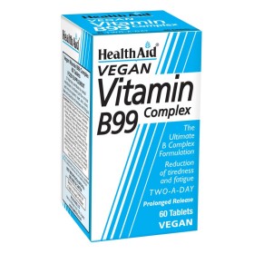 Health Aid Vitamin B99 Complex με Σύμπλεγμα Βιταμινών Β 60 Ταμπλέτες Health Aid Vitamin B99 Complex με Σύμπλεγμα Βιταμινών Β 60 Ταμπλέτες