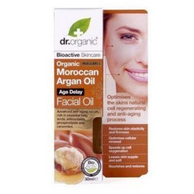 Dr.organic Moroccan Argan Oil Facial Oil Μη Λιπαρό Έλαιο Προσώπου με Βιολογικό Έλαιο Αργκάν 30ml
