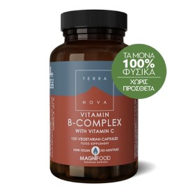 Terranova Vitamin B-Complex With Vitamin C 100 Κάψουλες Terranova Vitamin B-Complex With Vitamin C 100 Κάψουλες