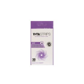 VITASTRIPS SLEEP to Help Better Sleep Quality with Natural Cranberry Flavor 30 Strips